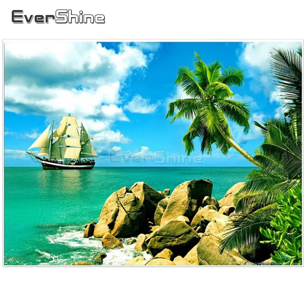 EverShine Diamond Embroidery Full Square Rhinestones Resin Home Decor Diamond Mosaic Landscape Painting Cross Stitch Sale Gift
EverShine Diamond Embroidery Full Square Rhinestones Resin Home Decor Diamond Mosaic Landscape Painting Cross Stitch Sale Gift