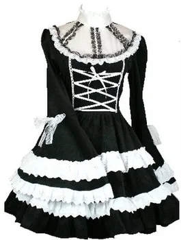 (LLT042) Lolita Dresses gothic lolita dress luxuriant palace noble big trumpet sleeve dress black and white The spot
(LLT042) Lolita Dresses gothic lolita dress luxuriant palace noble big trumpet sleeve dress black and white The spot