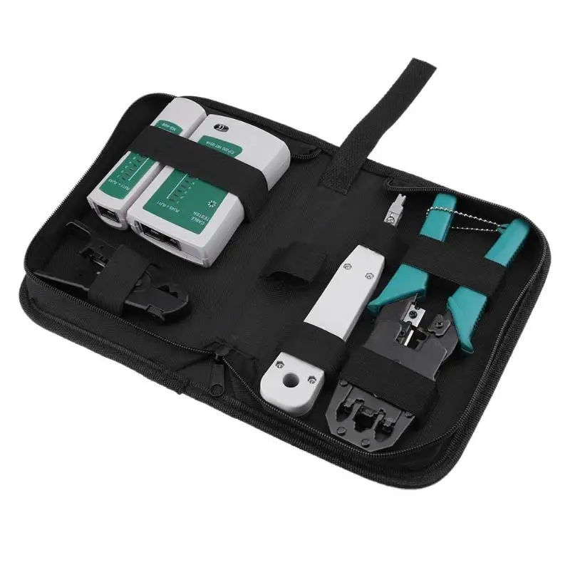 Network Repair Tool Kit Ethernet Computer Maintenance Network Tool Wire Cutter Crimping Pliers Network Tester And Cable Clamp
Network Repair Tool Kit Ethernet Computer Maintenance Network Tool Wire Cutter Crimping Pliers Network Tester And Cable Clamp