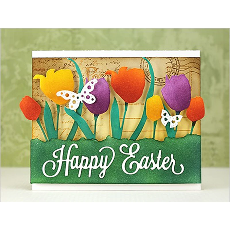 Happy Easter Words Metal Cutting Dies Stencil for DIY Scrapbooking Paper Cards Making Decorative Crafts Supplies New 2018 Diecut
Happy Easter Words Metal Cutting Dies Stencil for DIY Scrapbooking Paper Cards Making Decorative Crafts Supplies New 2018 Diecut