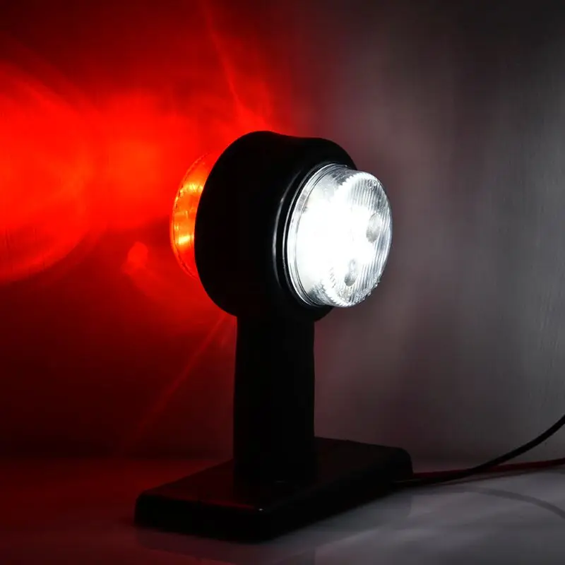 Truck Trailer Caravan 12V/24V LED Double Side Marker Clearance Light Warning Lamp Red White 1 Pair
Truck Trailer Caravan 12V/24V LED Double Side Marker Clearance Light Warning Lamp Red White 1 Pair