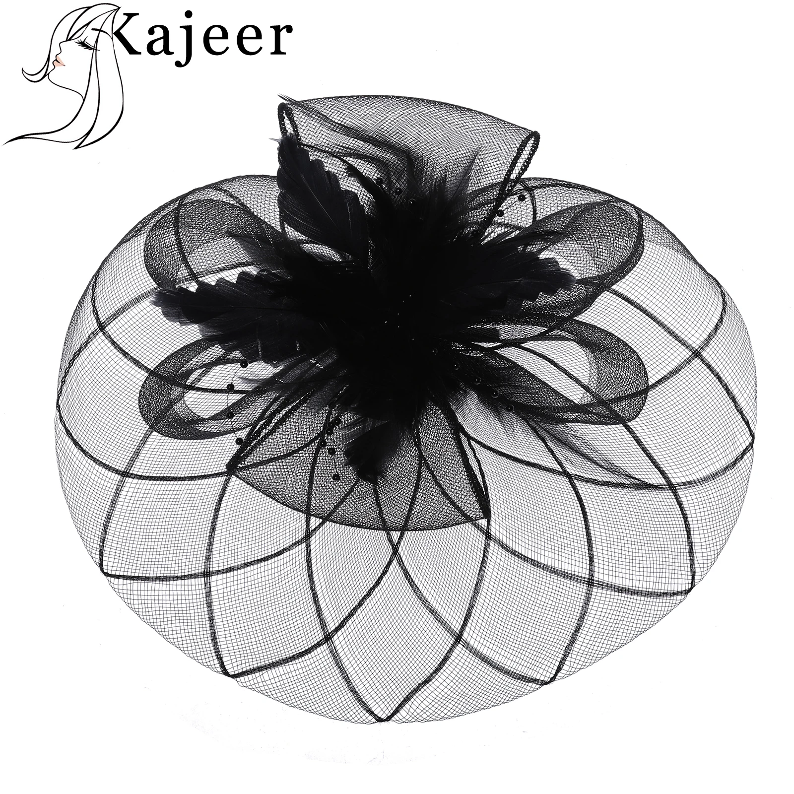Kajeer Women Flower Feather Fascinator Hat Cocktail Cap Lady Hairclips Wedding Party Church Hats Fedora Hair Accessories
Kajeer Women Flower Feather Fascinator Hat Cocktail Cap Lady Hairclips Wedding Party Church Hats Fedora Hair Accessories
