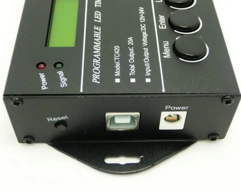 RGB LED Controller Time programable TC420 DC12V/24V 5Channel Total Output 20A Common Anode Programmable
RGB LED Controller Time programable TC420 DC12V/24V 5Channel Total Output 20A Common Anode Programmable