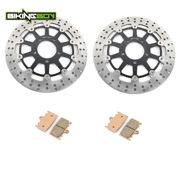 BIKINGBOY Front Brake Discs Disks Rotors Pads For Suzuki TL 1000 S 1997 1998 1999 2000 2001 GSXR 600 97-03 GSX-R 750 00 01 02 03
BIKINGBOY Front Brake Discs Disks Rotors Pads For Suzuki TL 1000 S 1997 1998 1999 2000 2001 GSXR 600 97-03 GSX-R 750 00 01 02 03