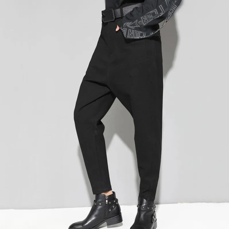 LANMREM 2019 New Arrival Spring Autumn Women Loose Pockets Ankle-Length Haren Pants Elastic Solid Color Pencil Pants TA917
LANMREM 2019 New Arrival Spring Autumn Women Loose Pockets Ankle-Length Haren Pants Elastic Solid Color Pencil Pants TA917