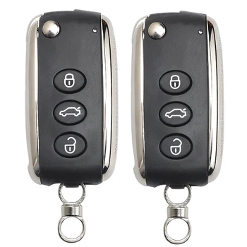 KEYECU 2 Pcs/lot New Replacement Uncut Folding Remote Car Key Shell Case Fob 3 Button for Bentley
KEYECU 2 Pcs/lot New Replacement Uncut Folding Remote Car Key Shell Case Fob 3 Button for Bentley