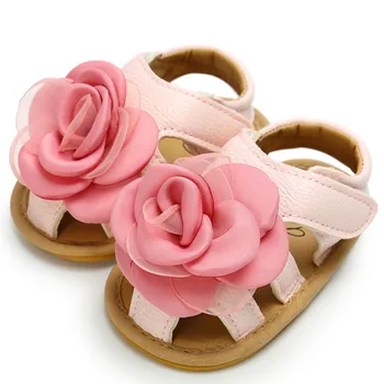 Summer Floral Newborn Baby Sandals Pram Crib Shoes Hollow Soft Rubber Soled Outdoor Sandals PU Leather Princess Shoes For Girls
Summer Floral Newborn Baby Sandals Pram Crib Shoes Hollow Soft Rubber Soled Outdoor Sandals PU Leather Princess Shoes For Girls