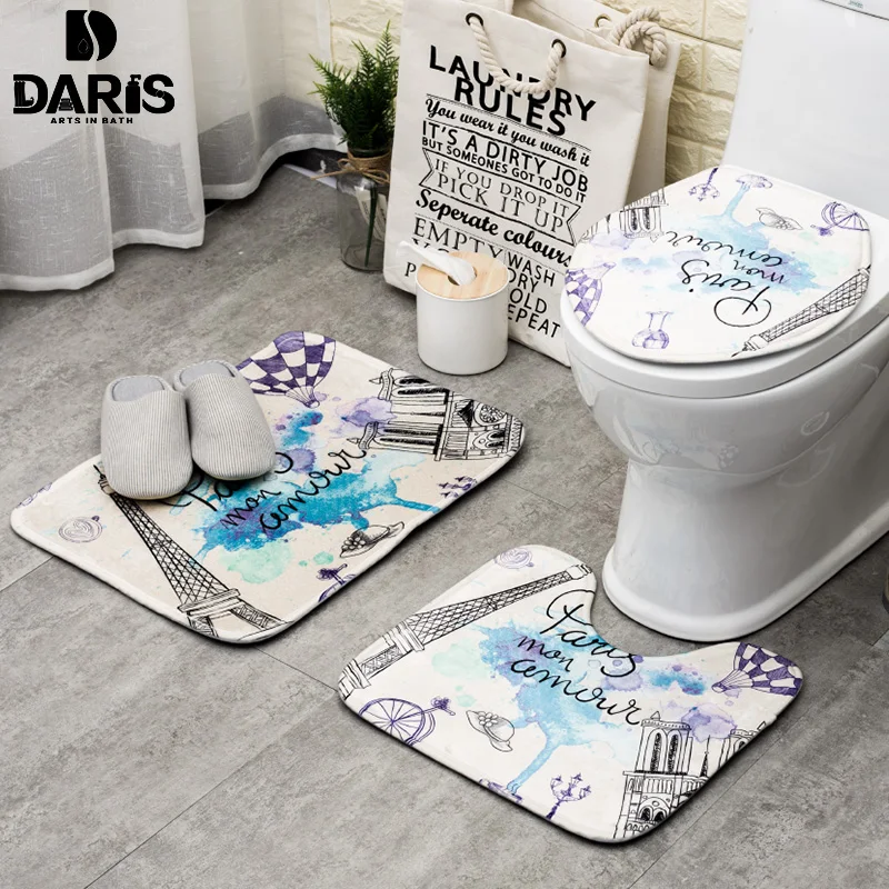 SDARISB Designer Cartoon Printing Bathroom Mats Set Character Eiffel Tower Suede Memory Sponge Mat Toilet Cover Pad Accessories
SDARISB Designer Cartoon Printing Bathroom Mats Set Character Eiffel Tower Suede Memory Sponge Mat Toilet Cover Pad Accessories