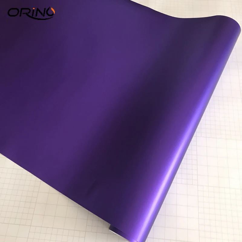 Purple Matt Metallic Vinyl Film Sticker-2