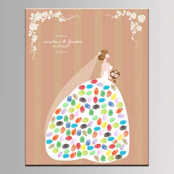 Ynaayu 1pcs Bride and Groom Wedding Guestbook Custom Names Date Wedding Sign Wedding Fingerprint Creative Figure Wedding Favor
Ynaayu 1pcs Bride and Groom Wedding Guestbook Custom Names Date Wedding Sign Wedding Fingerprint Creative Figure Wedding Favor