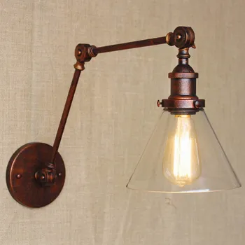 Retro Swing Arm Wall Lamp,Glass Shade Vintage Wall Sconces,Wall Mount Bedside Reading Light, Arm Wall Lights For Home
Retro Swing Arm Wall Lamp,Glass Shade Vintage Wall Sconces,Wall Mount Bedside Reading Light, Arm Wall Lights For Home