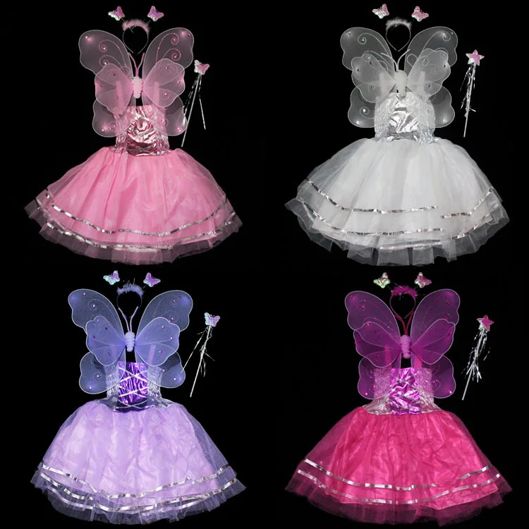 Girl Magic Fairy Birthday Party set Child Princess Pixie Cosplay Tutu Dresses With Wing Halloween Custom For Gilrs
Girl Magic Fairy Birthday Party set Child Princess Pixie Cosplay Tutu Dresses With Wing Halloween Custom For Gilrs