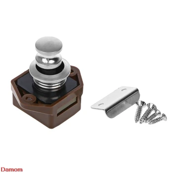 Mini Push Button Boat Mortorhome Showcase Door Catch Lock Van RV Caravans Yacht Furniture Drawer Cabinet
Mini Push Button Boat Mortorhome Showcase Door Catch Lock Van RV Caravans Yacht Furniture Drawer Cabinet