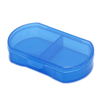 1PCS Blue 2 Grids Pill Box Pill Medicine Tablet Pillbox Container Dispenser Organizer Case For Medicines
1PCS Blue 2 Grids Pill Box Pill Medicine Tablet Pillbox Container Dispenser Organizer Case For Medicines