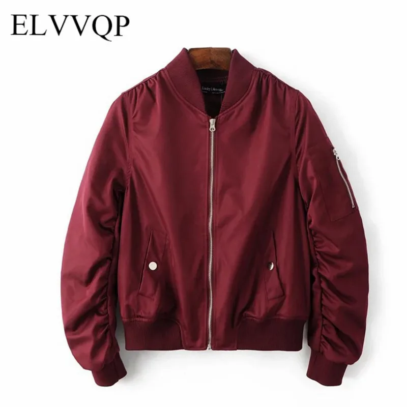 Spring Autumn Women Bomber Basic Jacket Casual Long Sleeve Windbreaker Female Abrigos Mujer 2018 Korean Harajuku Jacket NW508
Spring Autumn Women Bomber Basic Jacket Casual Long Sleeve Windbreaker Female Abrigos Mujer 2018 Korean Harajuku Jacket NW508