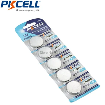 1000PCS PKCELL CR2450 3v 600MAH lithium battery Button Coin Batteries 2450 DL2450
1000PCS PKCELL CR2450 3v 600MAH lithium battery Button Coin Batteries 2450 DL2450