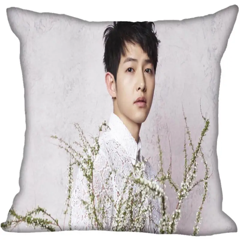 Custom Kpop Song Joong Ki Printed Square silk Pillowcases 40x40cm,35x35cm One Side Satin Pillowcase Custom Logo
Custom Kpop Song Joong Ki Printed Square silk Pillowcases 40x40cm,35x35cm One Side Satin Pillowcase Custom Logo