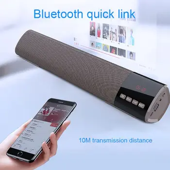 Long strip waterproof Bluetooth speaker plug-in card voice prompt bass outdoor Bluetooth speaker
Long strip waterproof Bluetooth speaker plug-in card voice prompt bass outdoor Bluetooth speaker