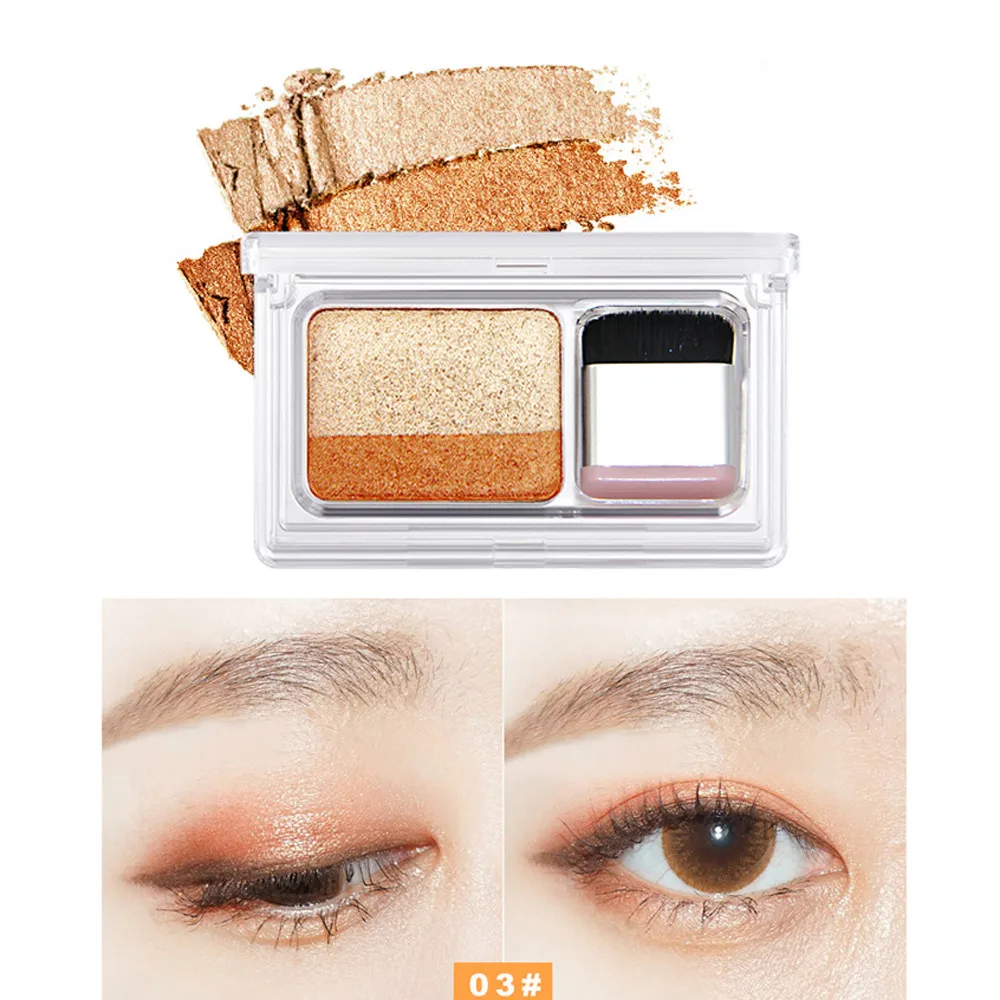 make up palette of shadows Shimmer Two-color Stamp Eyeshadow Palette Makeup Powder Flexibility Lasting maquillajes para mujer#y2
make up palette of shadows Shimmer Two-color Stamp Eyeshadow Palette Makeup Powder Flexibility Lasting maquillajes para mujer#y2
