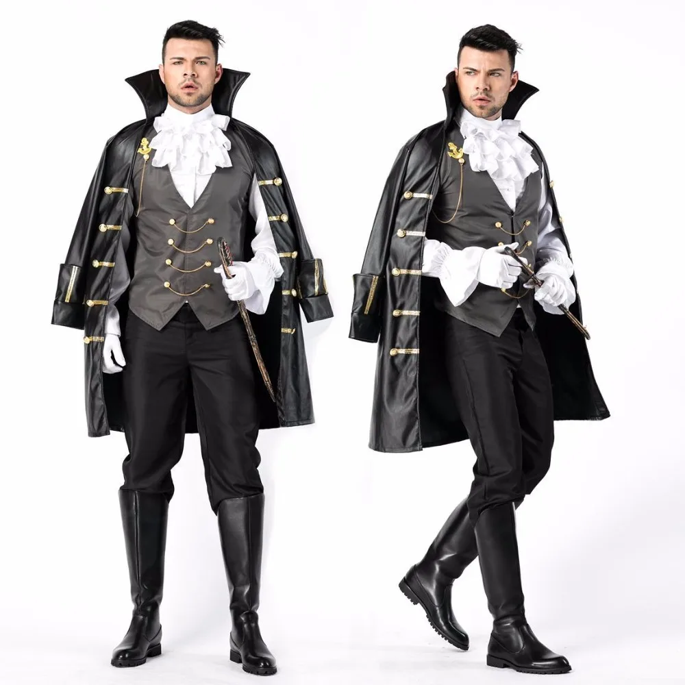New Medieval Court Earl Halloween Cosplay Costumes For Men Party Fancy Dress Masquerade Costume Suitable For 170-190 CM
New Medieval Court Earl Halloween Cosplay Costumes For Men Party Fancy Dress Masquerade Costume Suitable For 170-190 CM
