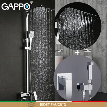 GAPPO Bidet Faucets muslim shower toilet shower bidet shower faucets bath tub mixer bidet sprayer bath shower set
GAPPO Bidet Faucets muslim shower toilet shower bidet shower faucets bath tub mixer bidet sprayer bath shower set