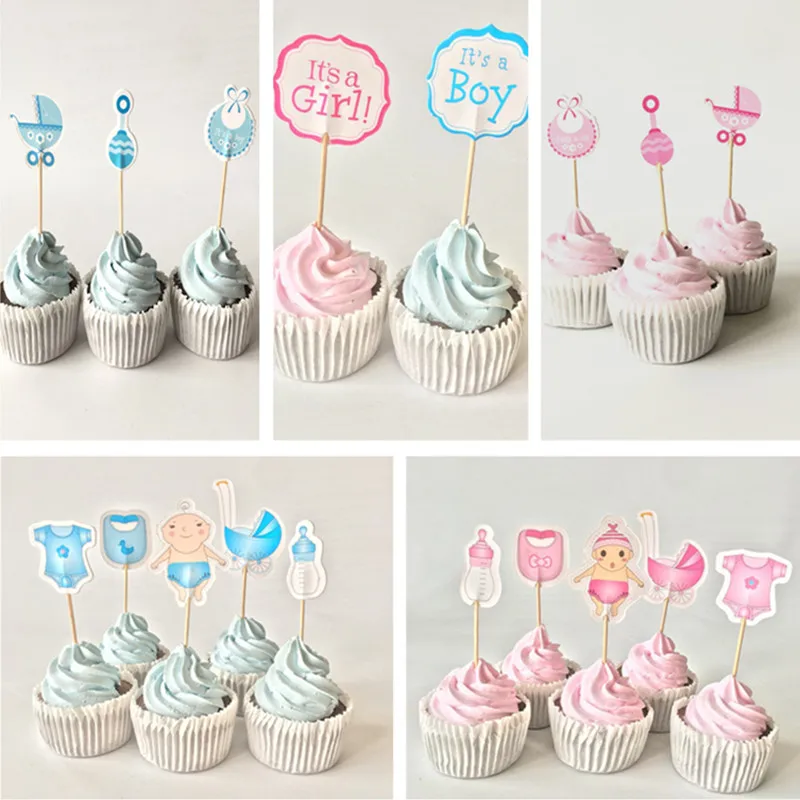 20pcs/Set Baby Shower Cupcake Toppers Boy Girl Christening Blue Birthday Party Decorations Kids Festive Event Party Supplies
20pcs/Set Baby Shower Cupcake Toppers Boy Girl Christening Blue Birthday Party Decorations Kids Festive Event Party Supplies