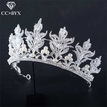 CC tiaras crowns hairbands leaf shape vintage crystal beads fashion wedding hair accessories for bride handmade jewelry HG802
CC tiaras crowns hairbands leaf shape vintage crystal beads fashion wedding hair accessories for bride handmade jewelry HG802