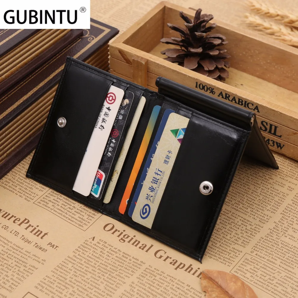 GUBINTU 2017 New Men Wallets Multi-function Men Wallets Money Clips Folded Open Clamp For Money fashion clip wallet new &42
GUBINTU 2017 New Men Wallets Multi-function Men Wallets Money Clips Folded Open Clamp For Money fashion clip wallet new &42