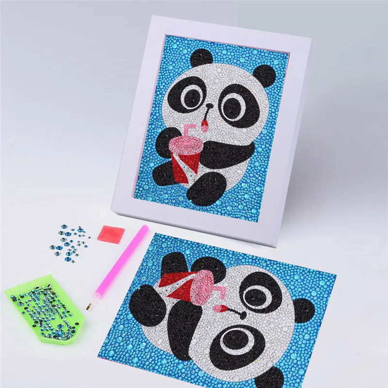 5D DIY Special Shaped Diamond Paintings Cartoon Panda Rhinestone Full Drilled Diamond Embroidery Kits Kids Room Decor Picture
5D DIY Special Shaped Diamond Paintings Cartoon Panda Rhinestone Full Drilled Diamond Embroidery Kits Kids Room Decor Picture