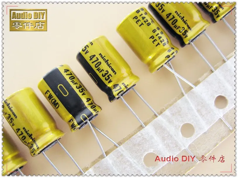 10Pcs ELECYINGFO Nichicon FW Series 470uF 35V470uf Audio Electrolytic Capacitor 
10Pcs ELECYINGFO Nichicon FW Series 470uF 35V470uf Audio Electrolytic Capacitor