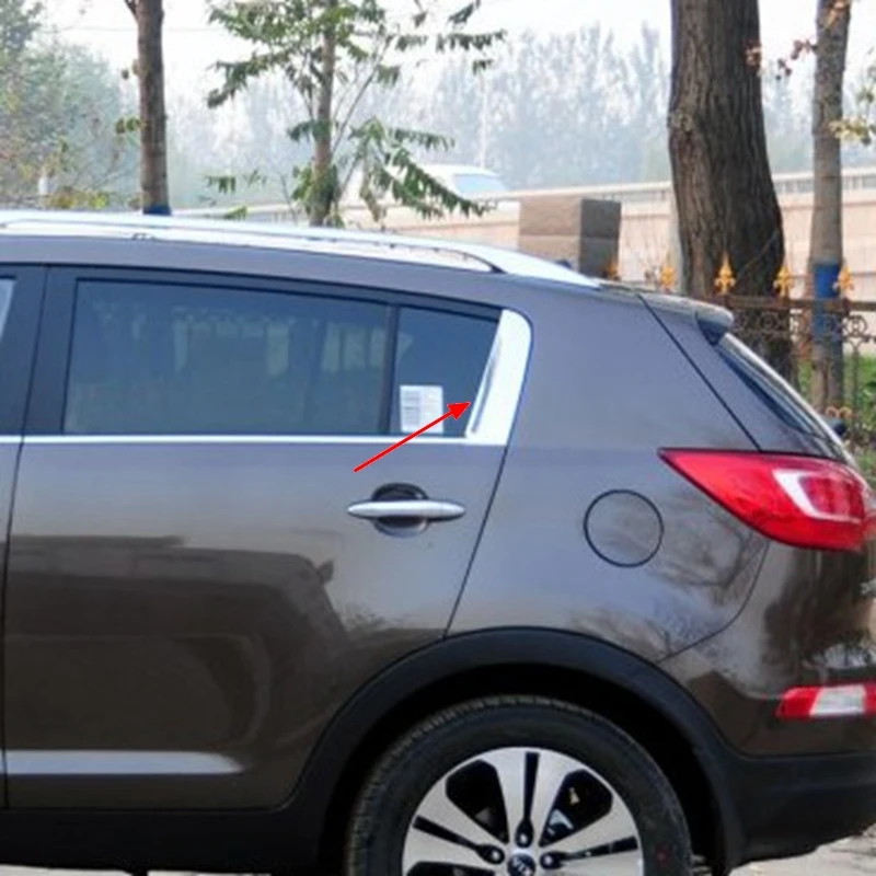 For Kia Sportage R 2011 2012 2013 2014 Car Styling ABS Chrome Pillar C Rear Window Triangle Cover Kits Trims Car Decoration 2pcs
For Kia Sportage R 2011 2012 2013 2014 Car Styling ABS Chrome Pillar C Rear Window Triangle Cover Kits Trims Car Decoration 2pcs