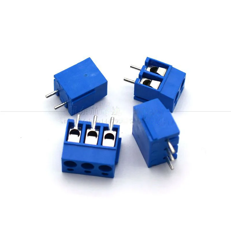 500pcs/lot Screw Type PCB Terminal Blocks MG/KF/GZ 300-5.0MM Copper Environmental (Copper Plated) 2P/3P Blue
500pcs/lot Screw Type PCB Terminal Blocks MG/KF/GZ 300-5.0MM Copper Environmental (Copper Plated) 2P/3P Blue