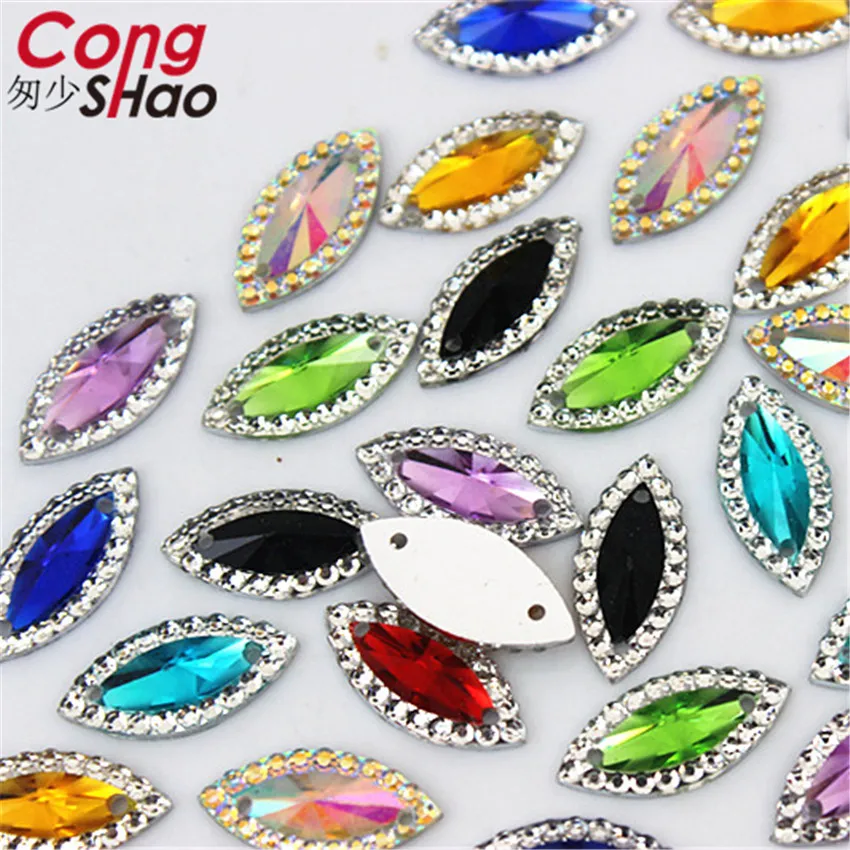 Cong Shao 200Pcs 7*15mm Colorful Horse eye flatback Resin Rhinestone trim stones and crystals sewing 2 Hole DIY costume CS535
Cong Shao 200Pcs 7*15mm Colorful Horse eye flatback Resin Rhinestone trim stones and crystals sewing 2 Hole DIY costume CS535