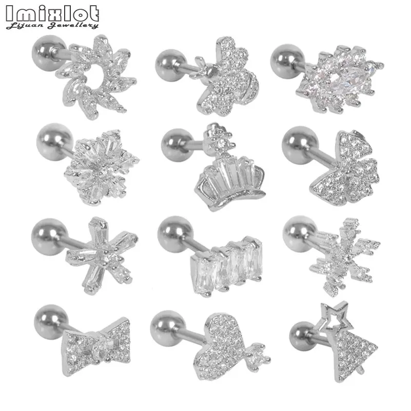 1PC Steel Ear Tragus Cartilage Piercing Crystal Flower Conch Lobe Earrings Barbell Piercing Orelha Ear Stud Helix Sexy Jewelry
1PC Steel Ear Tragus Cartilage Piercing Crystal Flower Conch Lobe Earrings Barbell Piercing Orelha Ear Stud Helix Sexy Jewelry