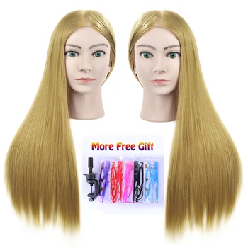 Bolihair 65CM High Temperature Fiber Blonde Hair Training Head Hairdressing Practice Hairdressing Mannequin Head with Free Gift
Bolihair 65CM High Temperature Fiber Blonde Hair Training Head Hairdressing Practice Hairdressing Mannequin Head with Free Gift