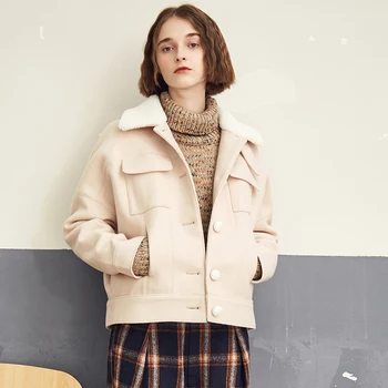 ARTKA 2018 Autumn and Winter New Women Solid Drop Shoulder Loose Vintage Fake Lamb Fur Coat Women's Jacket WA10289Q
ARTKA 2018 Autumn and Winter New Women Solid Drop Shoulder Loose Vintage Fake Lamb Fur Coat Women's Jacket WA10289Q