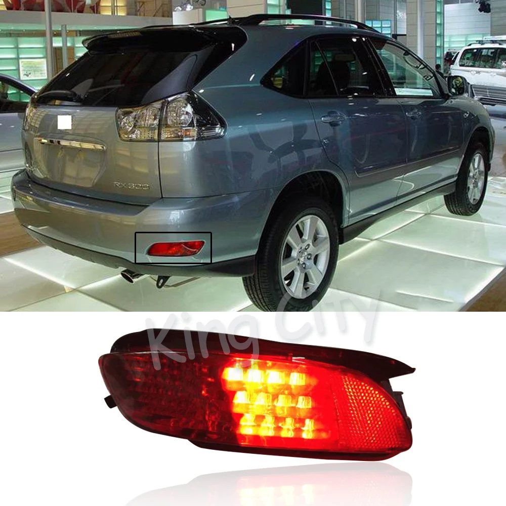 CAPQX For Lexus RX300 RX330 RX350 2003-2008 Rear Bumper LED Brake Light Reflector Taillight Fog Parking Lamp Stop Warning light
CAPQX For Lexus RX300 RX330 RX350 2003-2008 Rear Bumper LED Brake Light Reflector Taillight Fog Parking Lamp Stop Warning light