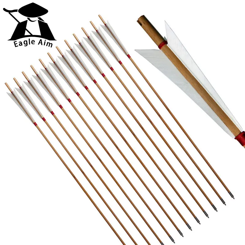 6/12pcs Hunting Crossbow Handmade traditional bow Wooden Arrow Fit Archery Bolts 25-50lbs Longbow Recurve Bow
6/12pcs Hunting Crossbow Handmade traditional bow Wooden Arrow Fit Archery Bolts 25-50lbs Longbow Recurve Bow