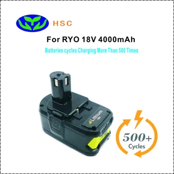 4.0Ah 18650 Battery Pack RYO18B Lithium Battery 18V Replacement Ryobi CTH1802K FL1800 R1073K2 P104 P103 Original Battery
4.0Ah 18650 Battery Pack RYO18B Lithium Battery 18V Replacement Ryobi CTH1802K FL1800 R1073K2 P104 P103 Original Battery