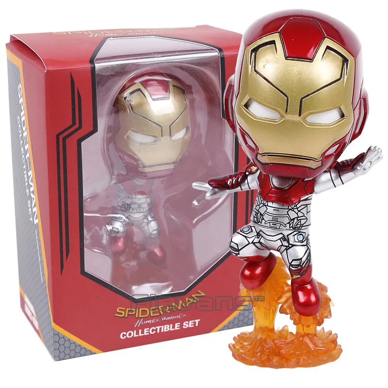 7/" Marvel Spider-Man:Homecoming 3D Model PVC Statue Figure Action Toy Gift