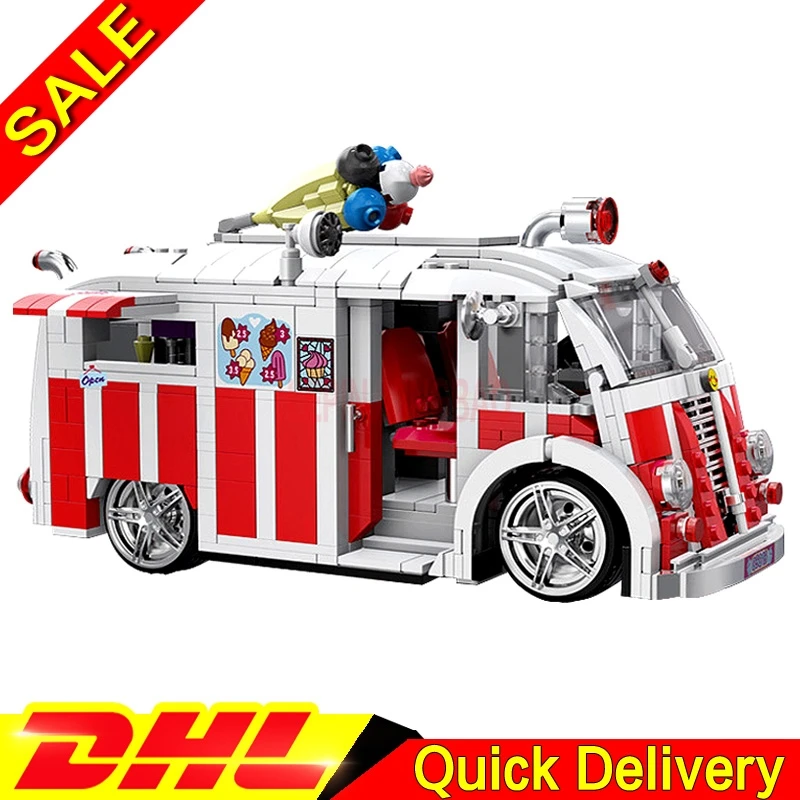 Xingbao 08004 Genuine Ice Cream Car Set Building Blocks Bricks Educational leleings Toys Model Gifts Children's Christmas
Xingbao 08004 Genuine Ice Cream Car Set Building Blocks Bricks Educational leleings Toys Model Gifts Children's Christmas