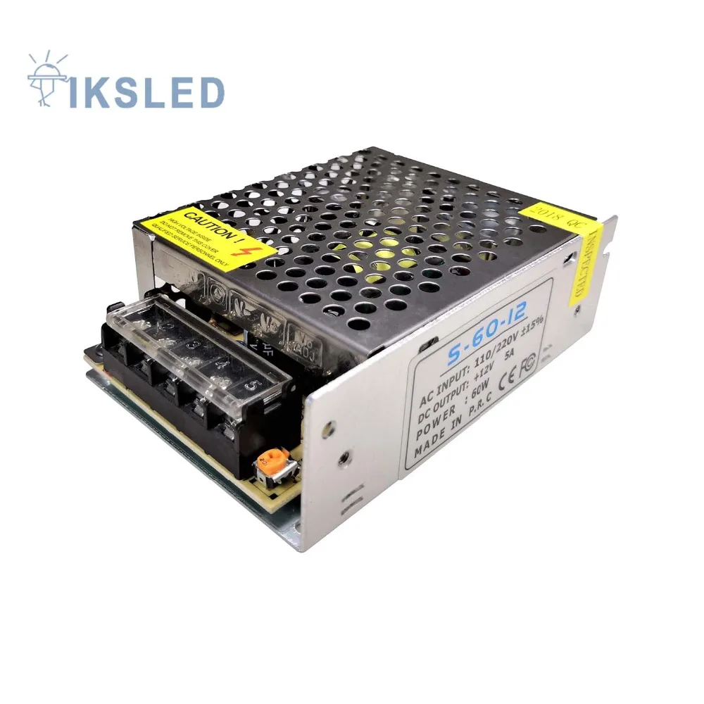 special offer Lighting Transformer DC12V 5A 60W 110/220V to 12V LED Driver switch power supply Adapter for led light strip
special offer Lighting Transformer DC12V 5A 60W 110/220V to 12V LED Driver switch power supply Adapter for led light strip