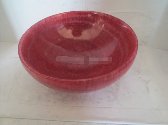 B0601 416Old handwork chinese home Feng Shui decoration red jade stone bowl size 10*10*4.5 CM
B0601 416Old handwork chinese home Feng Shui decoration red jade stone bowl size 10*10*4.5 CM