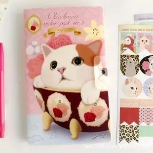 Transparency and Paper Cute Choo Choo Cat Sticker Diary Book Deco Point Sticker DIY Scrapbook PVC Stationery Stickers 8 pages
Transparency and Paper Cute Choo Choo Cat Sticker Diary Book Deco Point Sticker DIY Scrapbook PVC Stationery Stickers 8 pages