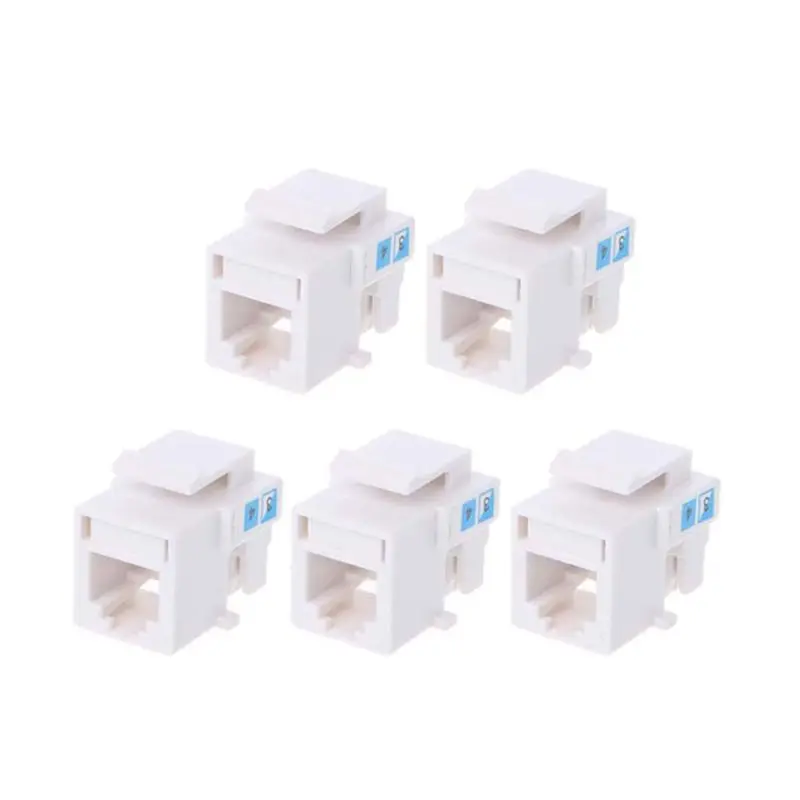 5Pcs Tool-free Telephone Module RJ11 Network CAT3 Voice Module Gold-plated Adapter Telephone Extender Keystone
5Pcs Tool-free Telephone Module RJ11 Network CAT3 Voice Module Gold-plated Adapter Telephone Extender Keystone
