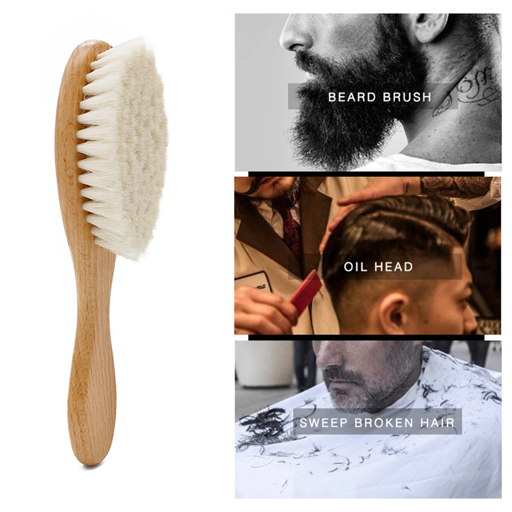 1pc Multifunction Soft Men Mustache Beard Goat hair Brush Baby Infant Hair Brush Grooming Brush 18*5 cm
1pc Multifunction Soft Men Mustache Beard Goat hair Brush Baby Infant Hair Brush Grooming Brush 18*5 cm