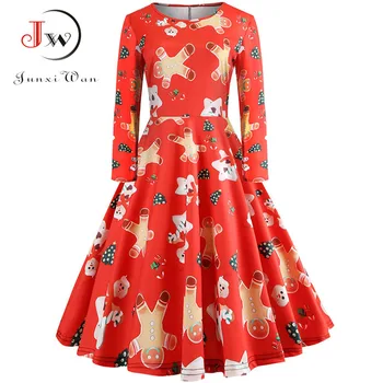 Winter Dress Women New Floral Print Long Sleeve Vintage Dresses Midi Bodycon Party Dress Elegant Autumn Christmas Dress
Winter Dress Women New Floral Print Long Sleeve Vintage Dresses Midi Bodycon Party Dress Elegant Autumn Christmas Dress
