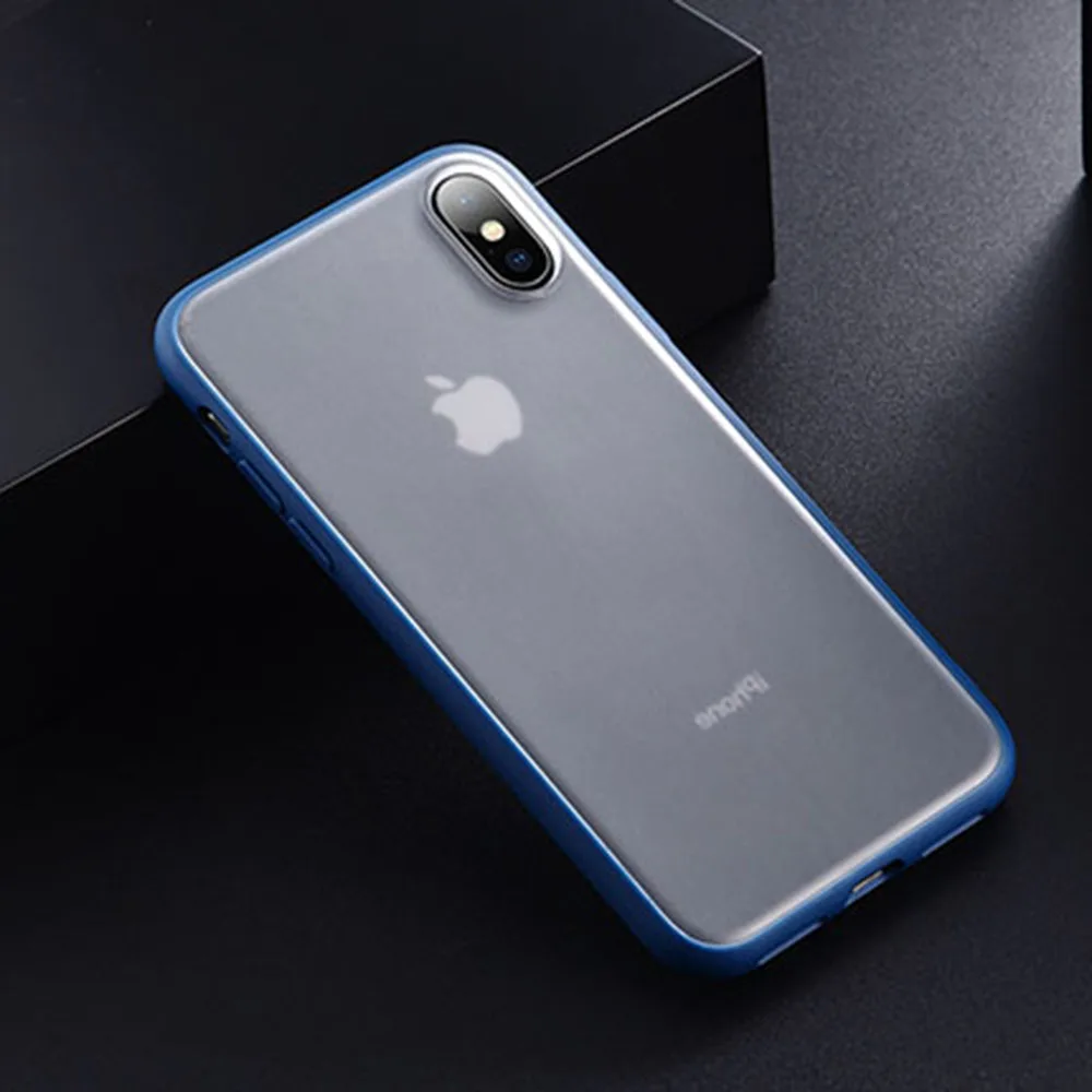 Matte Case Anti-ngerprint case Double protection PC+TPU case for Iphone XS MAX XR XS X
Matte Case Anti-ngerprint case Double protection PC+TPU case for Iphone XS MAX XR XS X