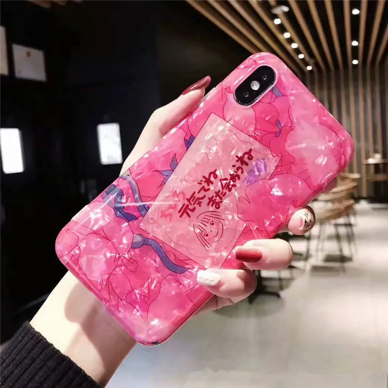 2019 New Pink Shell Pattern For Iphone 6 6S 7 8plus X Xs Xr Xsmax Soft Shell Drop Protection Shell
2019 New Pink Shell Pattern For Iphone 6 6S 7 8plus X Xs Xr Xsmax Soft Shell Drop Protection Shell