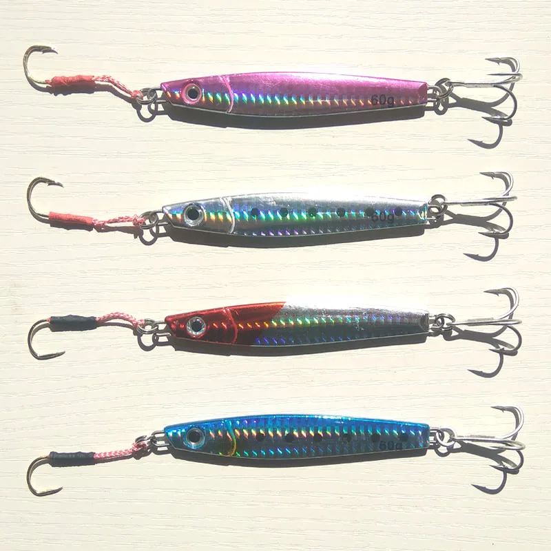 20g 40g mackerel, mullet lure lmetal jig metal fishing lure lead jig with VMC assist fishing hook good quality
20g 40g mackerel, mullet lure lmetal jig metal fishing lure lead jig with VMC assist fishing hook good quality
